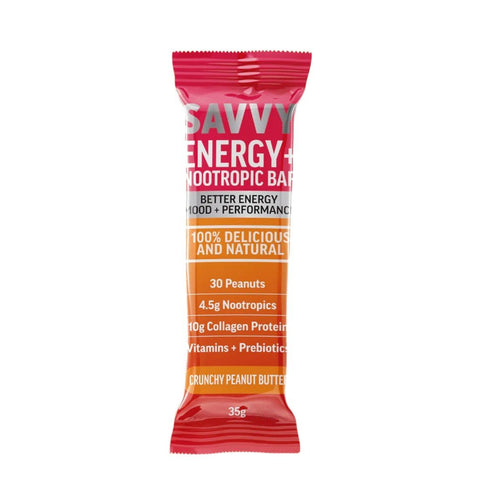 Savvy ENERGY+ Nootropic Bar - SAVVY