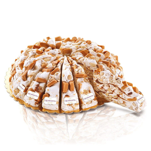 Soft Nougat Cake French Caramel Wrapped 165g-Indulgence-Quaranta-iPantry-australia
