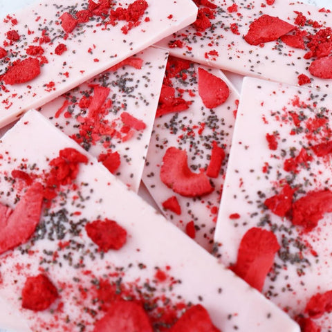 Strawberry Kisses (Freeze Dried Strawberries & Chia Seeds) - Bones & Whiskers