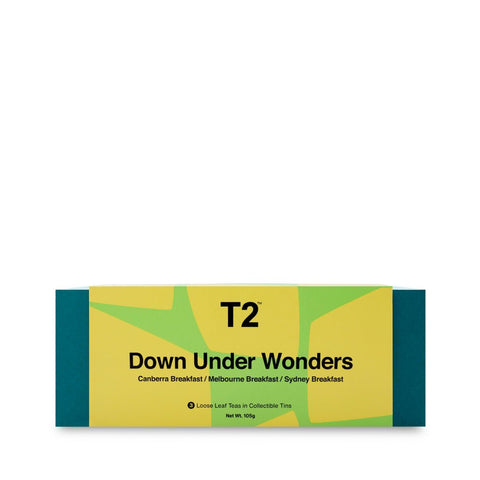 T2 Down Under Wonders Gift Pack (3 Loose Leaf Mini Tins) - T2