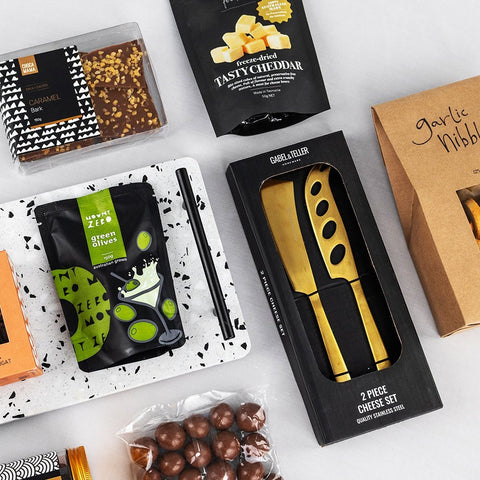 Terrazzo Serving Board Hamper - GiftSec