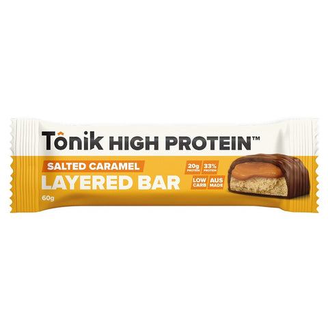 Tonik Protein Bars 60g - Salted Caramel - Tonik