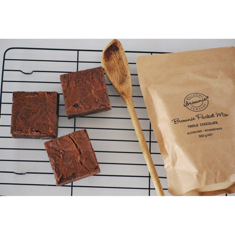 Triple Chocolate Brownie Packet Mix 550g-Indulgence-Bellarine Brownie Company-iPantry-australia