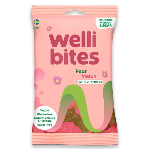 Wellibites Pear & Melon 70g - Wellibites