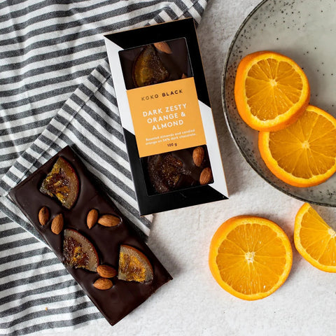 Zesty Orange & Almond Dark - Koko Black