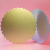 10" Scalloped Cake Board - Gold-PAPYRUS-iPantry-australia