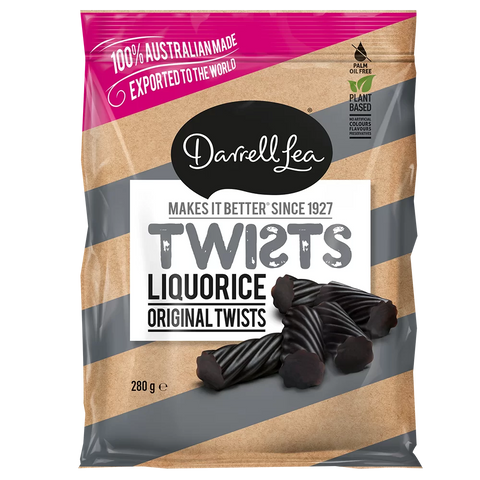 Darrell Lea Twists Original 280g