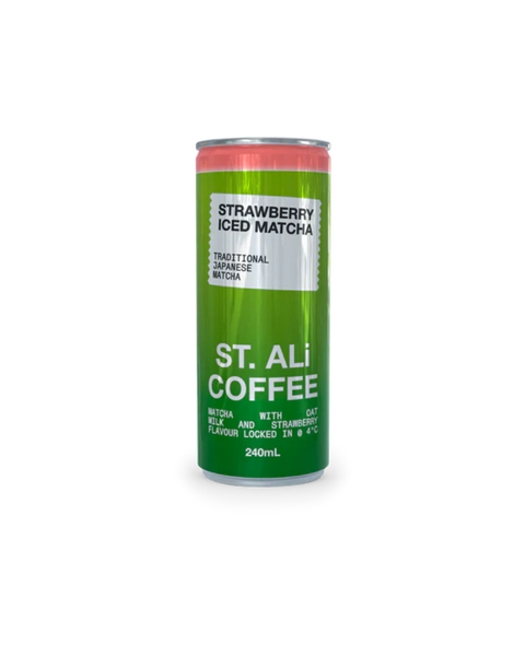 ST. ALi Iced Strawberry Matcha Can | 240mL
