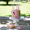 10cm Pink Large Spiral Candles (Pack Of 10)-Cake & Candle-iPantry-australia