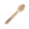 10cm Wood Teaspoon - Each-CATERING IN MELBOURNE-FIG-iPantry-australia