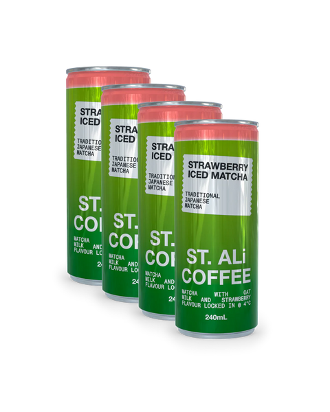 ST. ALi Iced Strawberry Matcha Can | 240mL