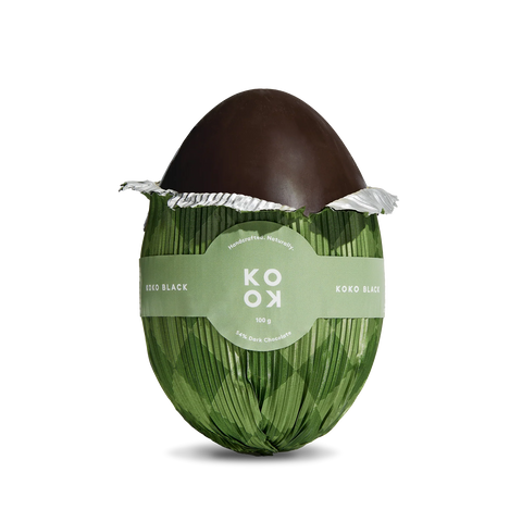 Koko Black Medium Chocolate Egg 54% Dark Chocolate | 100g