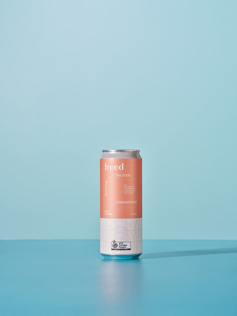 Freed Tea Soda Peach & Vanilla | 330mL