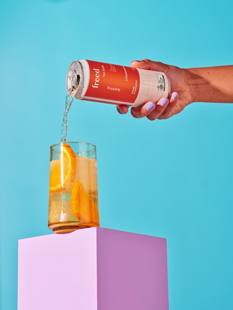 Freed Tea Soda Orange & Passionfruit | 330mL