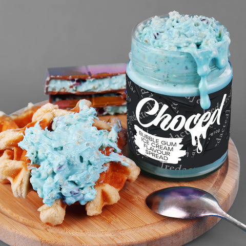 Choced Bubble Gum Ice Cream Flavour Spread 270g