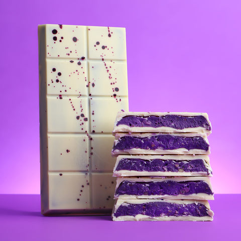 Choced Ube Chocolate Block