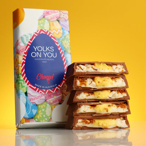 Choced Yolks On You Chocolate Block