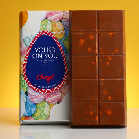 Choced Yolks On You Chocolate Block