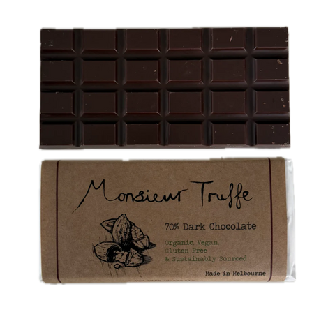 Monsieur Truffe 70% Dark Chocolate Blend Bar | 90g