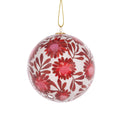 7.5CM ARTIST BAUBLE - RED WARATAH - Holly And Ivy
