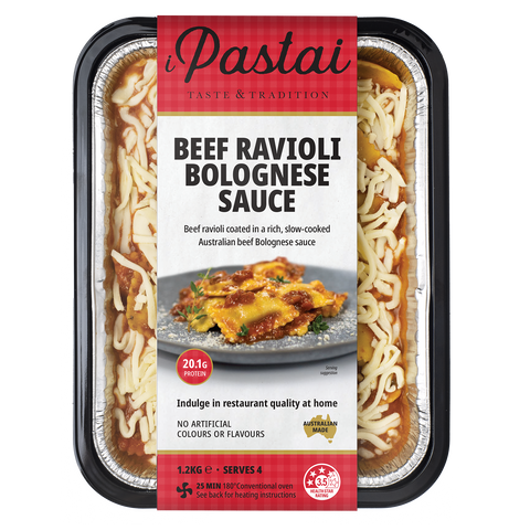 iPastai Beef Ravioli Bolognese Sauce | 1.2Kg
