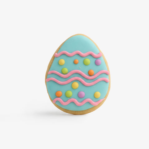 Hey There Cookie! Blue Dotty Egg Vanilla Cookie