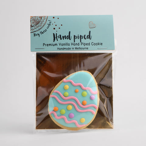 Hey There Cookie! Blue Dotty Egg Vanilla Cookie