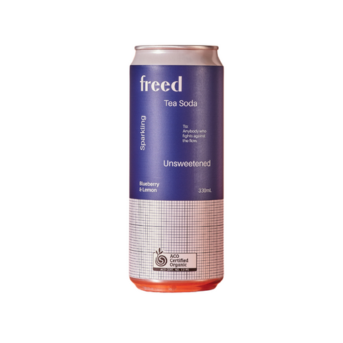 Freed Tea Soda Blueberry & Lemon | 330mL
