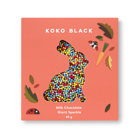 Koko Black Giant Speckle Bunny Milk Chocolate | 40g