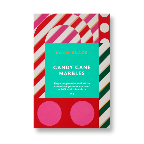 Koko Black Candy Cane Marbles | 54g