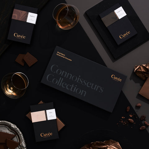 Cuvee Chocolate Wine Consoisseurs Collection Trio Gift Pack | 70g