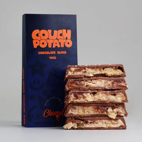 Choced Couch Potato Chocolate Block