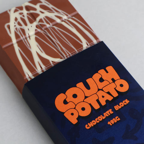 Choced Couch Potato Chocolate Block
