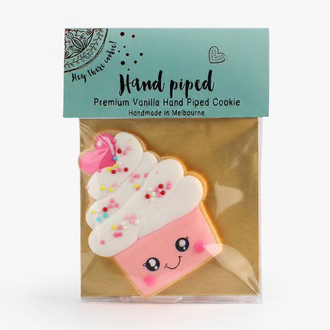 Hey There Cookie! Pink Cupcake Cookie