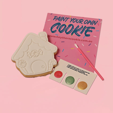 Hey There Cookie! Paint Your Own Cookie Gingerbread House | 50g