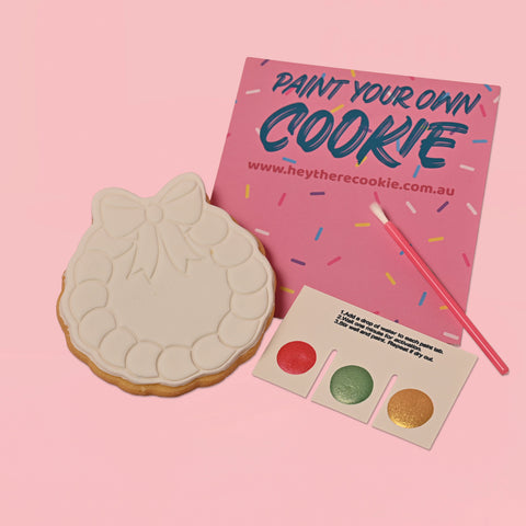 Hey There Cookie! Paint Your Own Cookie Wreath | 50g