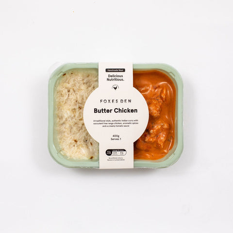 Foxes Den Butter Chicken with Rice | 400g (EXP 02/07/2026)