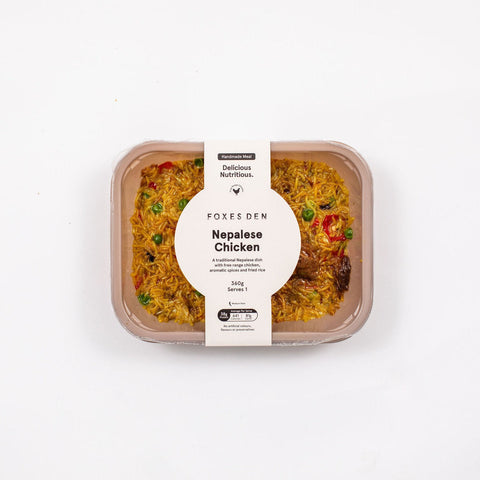 Foxes Den Nepalese Chicken and Fried Rice | 360g