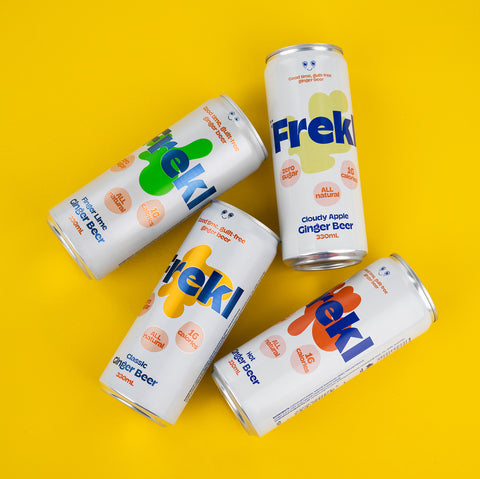 Frekl Mixed Ginger Beer 4 Pack | 330mL