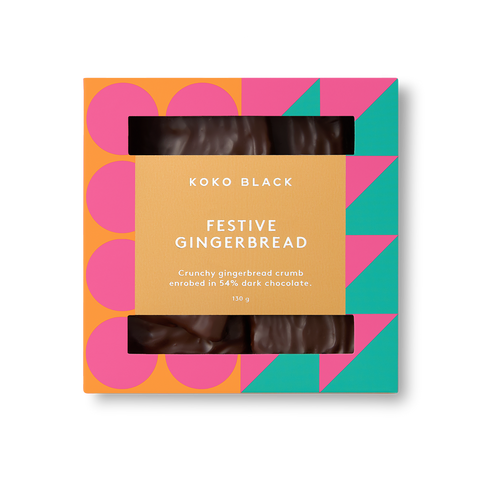 Koko Black Festive Gingerbread Inbetween Dark Chocolate | 130g