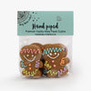 Hey There Cookie! Mini Gingerbread Man Cookies 6 Pack