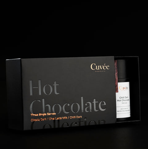 Cuvee Chocolate Hot Chocolate Collection Trio Pack | 30g