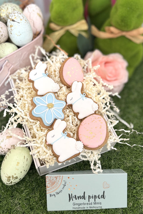 Hey There Cookie! Mixed Mini Easter Gingerbread Cookies | 6 Pack