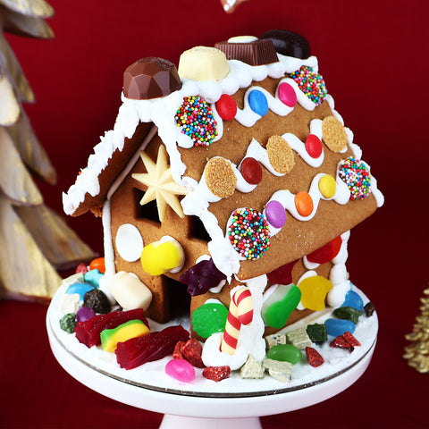Jolly Miller Christmas Gingerbread House