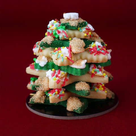 Jolly Miller Christmas Shortbread Tree Stack