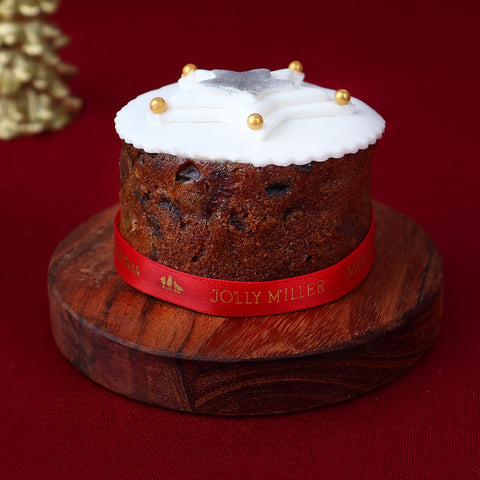Jolly Miller Iced Christmas Fruit Cake