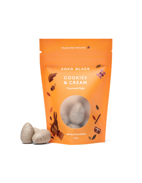 Koko Black Cookies and Cream Treasured Eggs | 100g