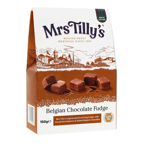 Mrs Tilly's Belgium Choc Scottish Fudge | 150g