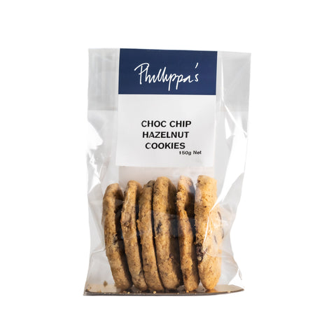 Phillippa's Chocolate Chip Hazelnut Cookies | 200g