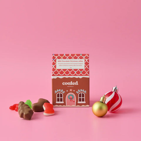 Coated Milk Chocolate Christmas Jellies